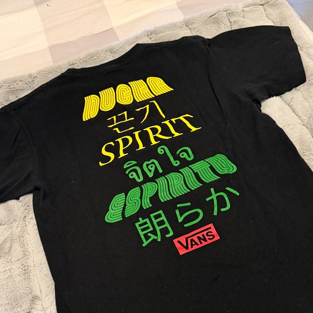 Vans Black Graphic Tee